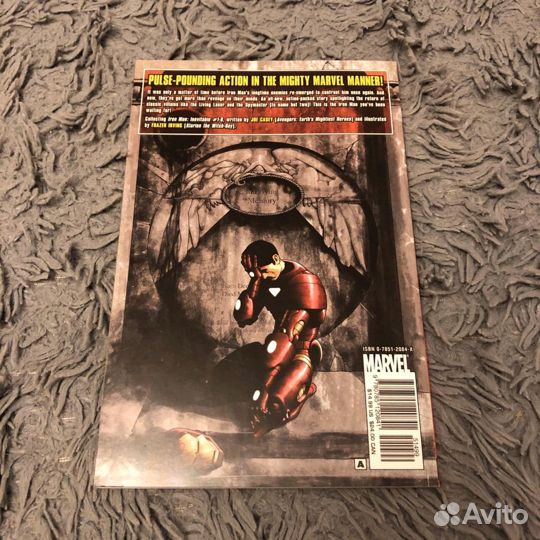 Книга комиксов Iron Man. The Inevitable TPB