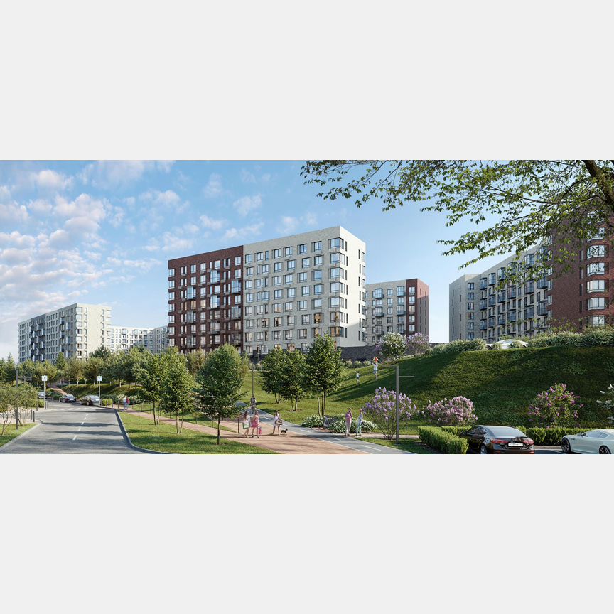 1-к. квартира, 44,4 м², 9/9 эт.