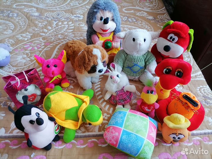 Игрушки детские мягкие