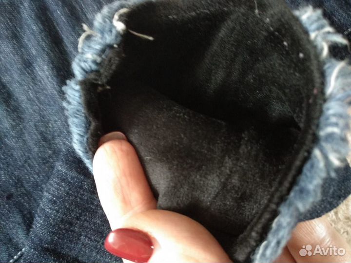 Джинсы тёплые