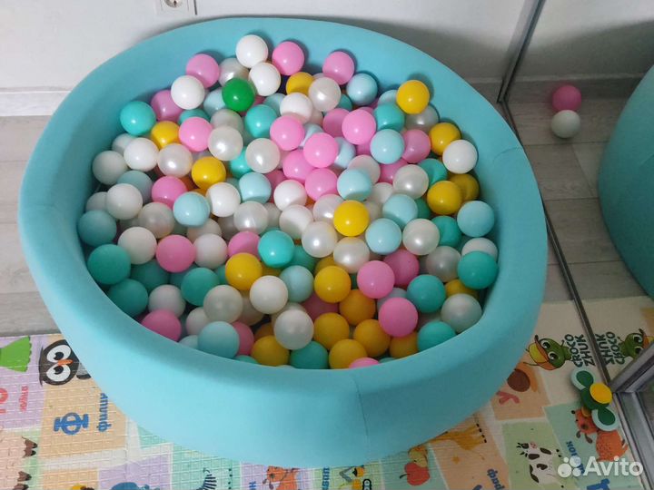Сухой бассейн с шариками бу