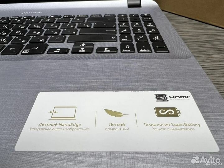 Asus металл i3-7020 12Gb DDR4 MX130 SSD 256Gb FHD