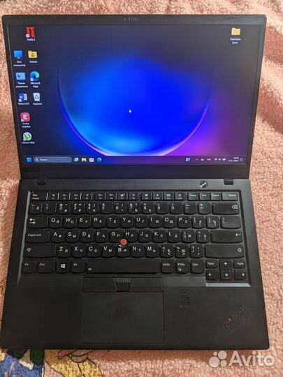 Ноутбук lenovo x1 carbon gen 6