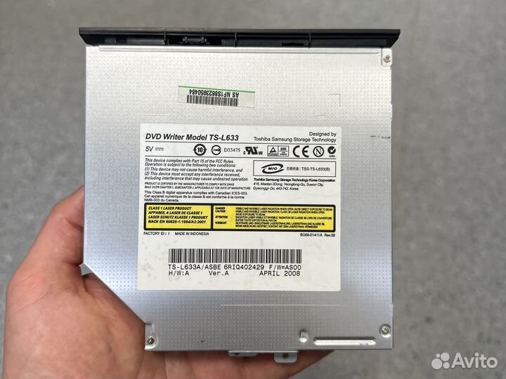 DVD-RW привод для ноутбука