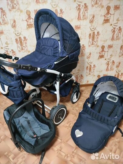 Коляска 3 в 1 Romans, с доставкой