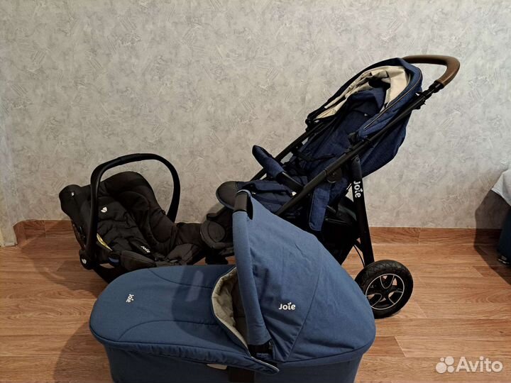 Коляска joie mytrax 3в1