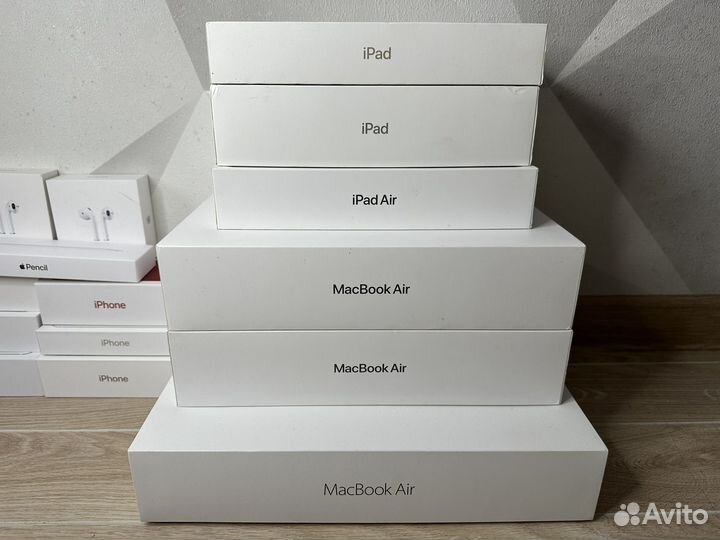 Коробки от apple