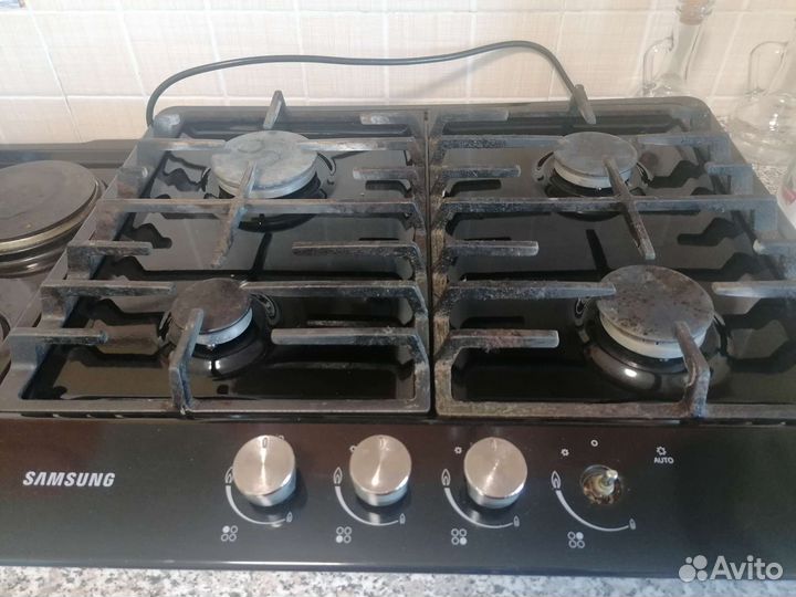 Газовая варочная панель 4 конфорки. Бу