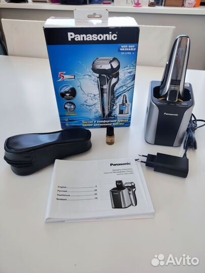Электробритва Panasonic ES-LV9Q-S (серебристая)