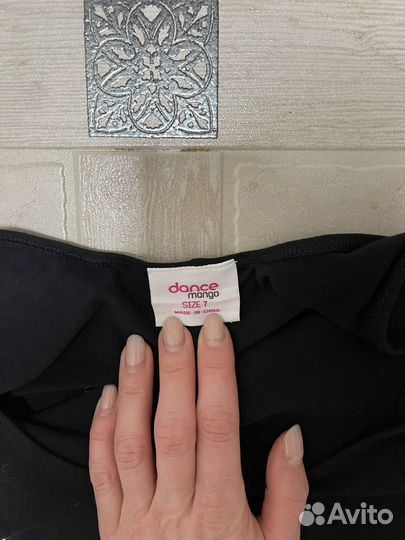 Купальник спортивный черный, размер 122, 7 лет