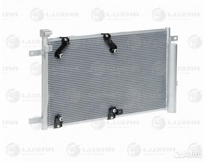 Luzar lrac 01272 Радиатор кондиц. с ресивером для