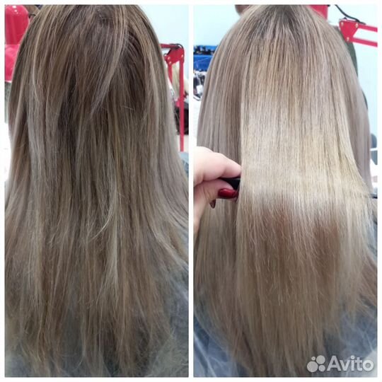 Ботокс для волос, кератиновое выпрямление