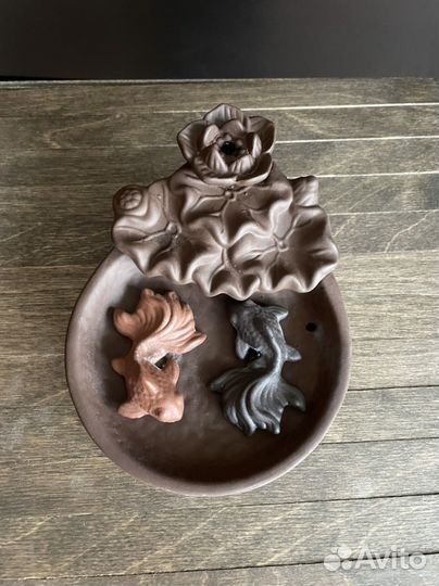 Подставка для благовоний стелющийся дым (рыбки)