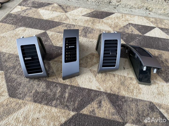 Фара. Воздуховоды хром. Для outlander xl