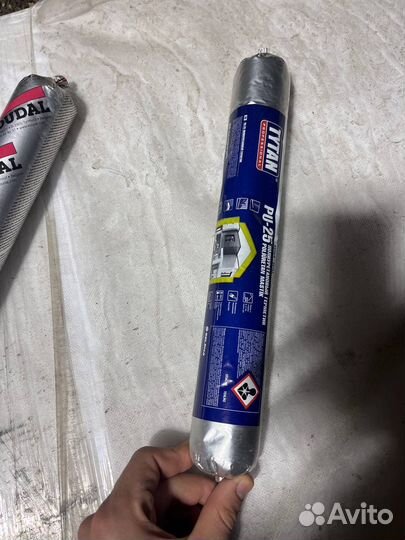 Полиуретановый герметик белый