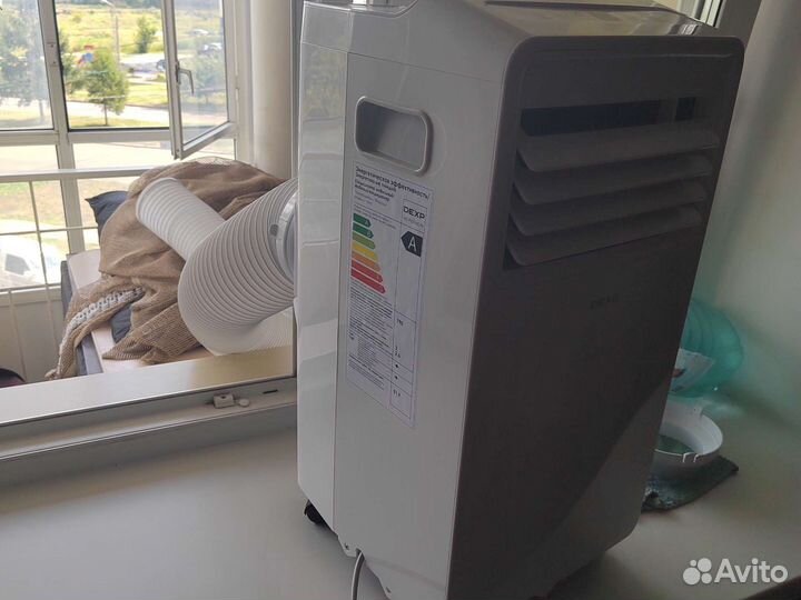 Мобильный кондиционер dexp 20кв на гарантии