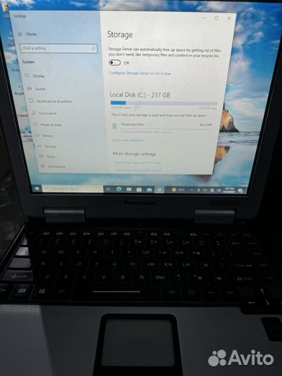 Защищенный ноутбук panasonic CF-31 MK-5