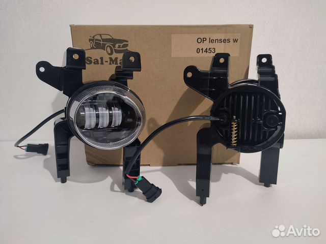 Фары противотуманные LED на opel Salman 01453