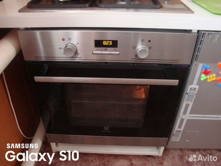 Газовый духовой шкаф electrolux eog 1400 aox