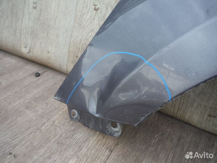 Крыло переднее левое №50 Hyundai Solaris 2014