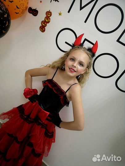 Хэллоуин. Костюмы для девочек 9-12 лет напрокат