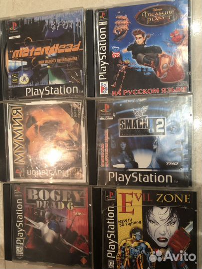 Диски для sony playstation 1