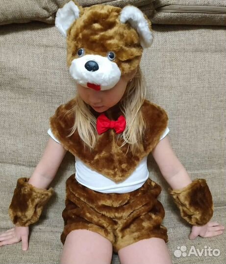 Костюм Мишка, Ципленок, Ёжик, Лось