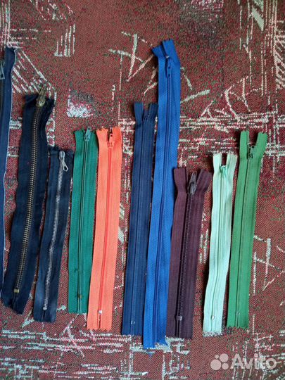 Замки молния пакетом