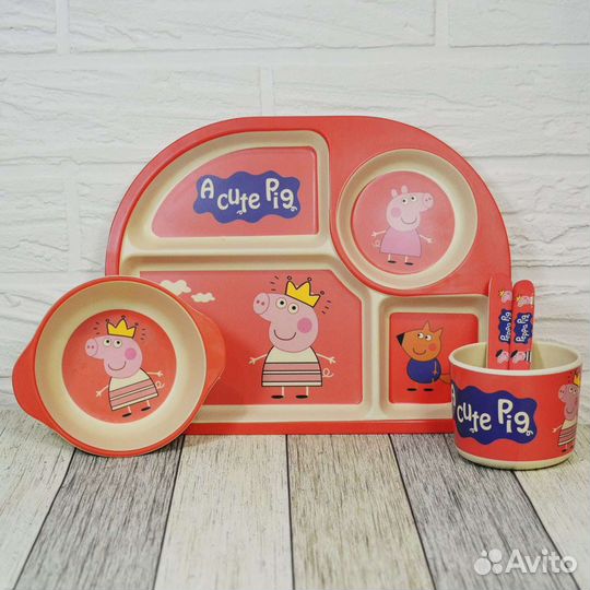 Бамбуковая посудка