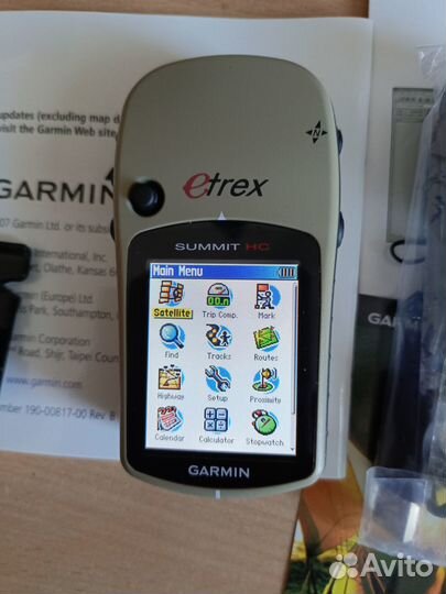 Навигатор garmin etrex 10