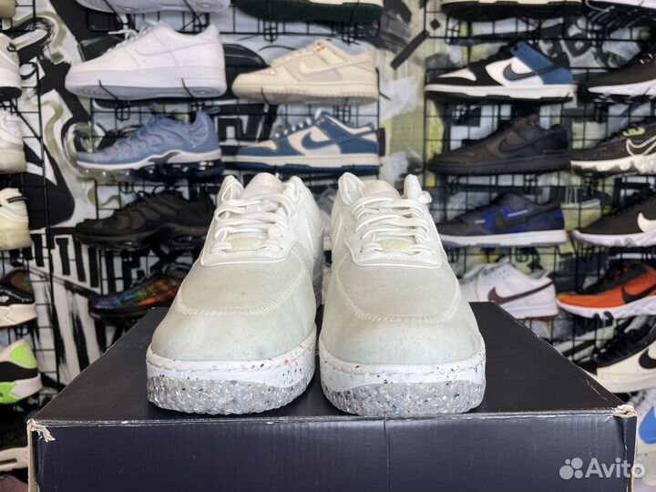 Nike AIR force 1 crater summit white кроссовки