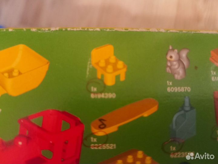 Конструктор lego duplo Town Поезд на паровой тяге