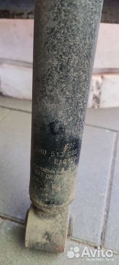 Амортизаторы задние поло 2017