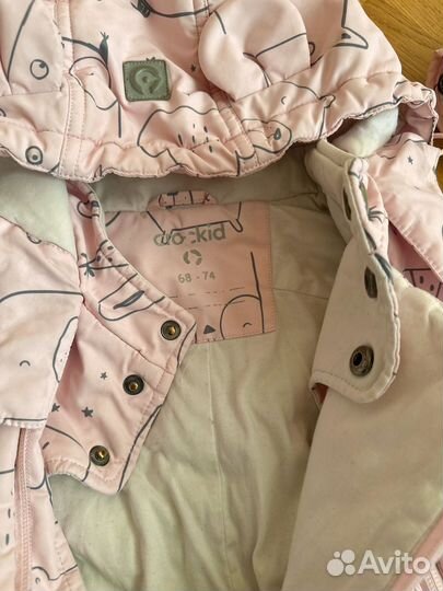 Комбинезон crokid 68-74 еврозима/демисезон