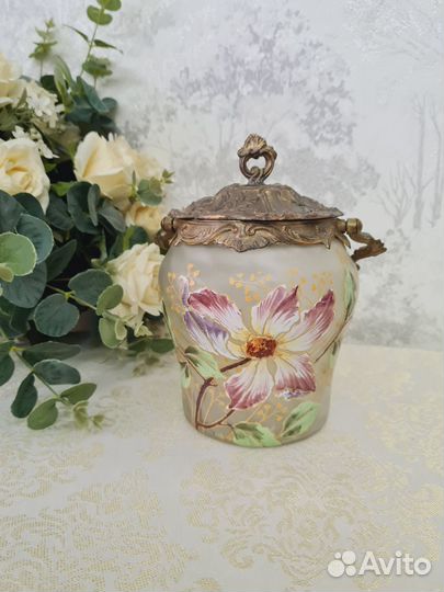 Старинная бисквитница 19 век. Франция