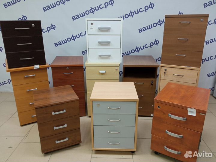 Тумбы выкатные, приставные