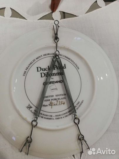 Тарелки коллекционные(кошки/собаки) Англия