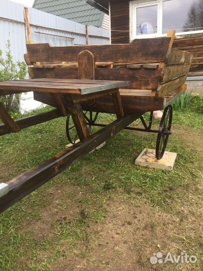 Телега-Арба старая супер люкс