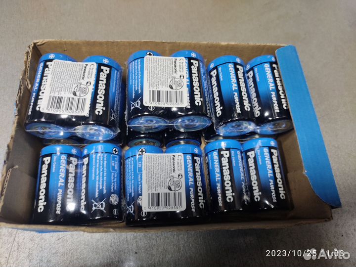 Батарейка Panasonic R14BER/2P