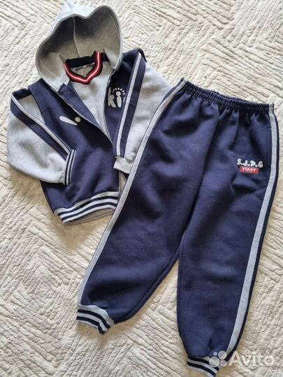 Спортивный костюм тройка детский 134 140