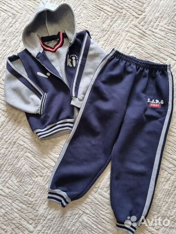 Спортивный костюм тройка детский 134 140