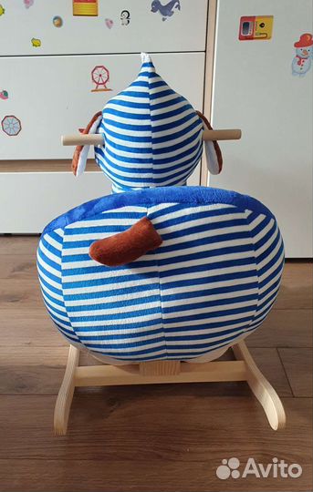 Детская качалка собака