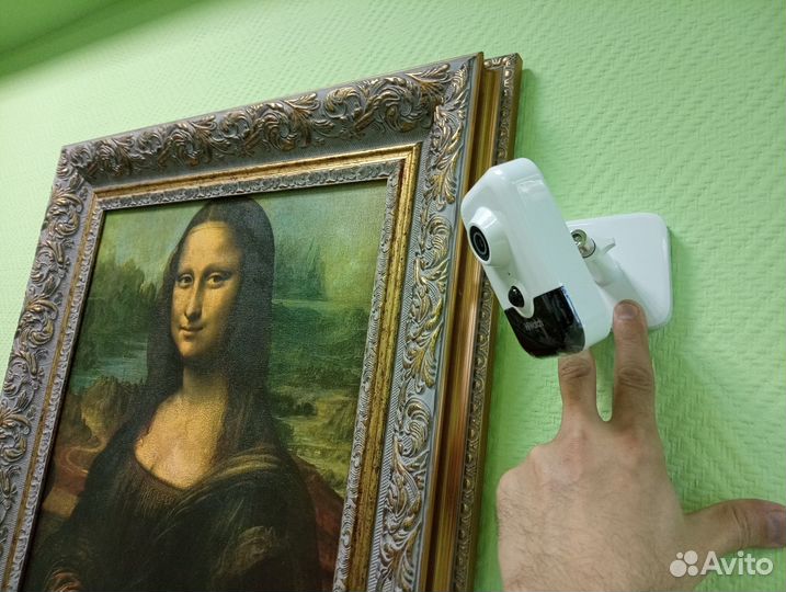 Камера IP 2Мп HiWatch DS-I214(B) микрофон динамик