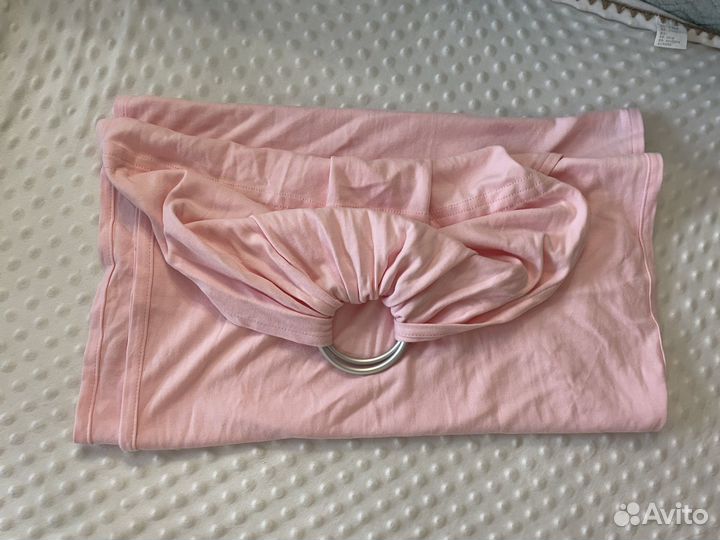 Слинг с кольцами для новорожденного