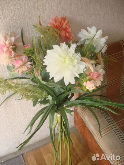 Искусственные цветы букеты