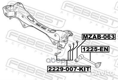 Болт с эксцентриком (ремкомплект);hyundai