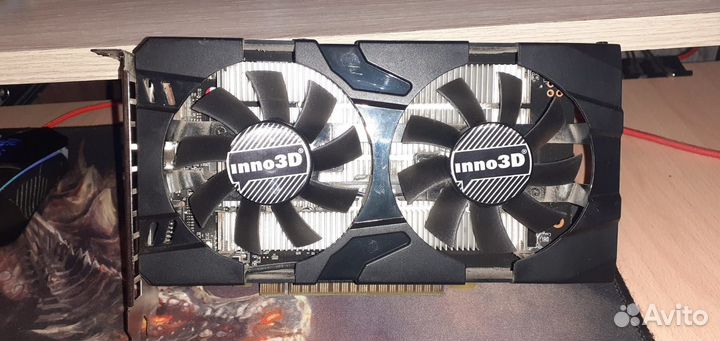 Видеокарта GeForce GTX 1050 Ti 4гб