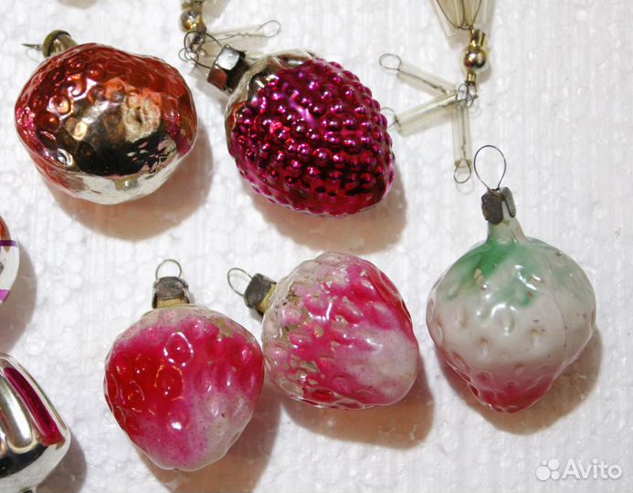 Елочные игрушки СССР