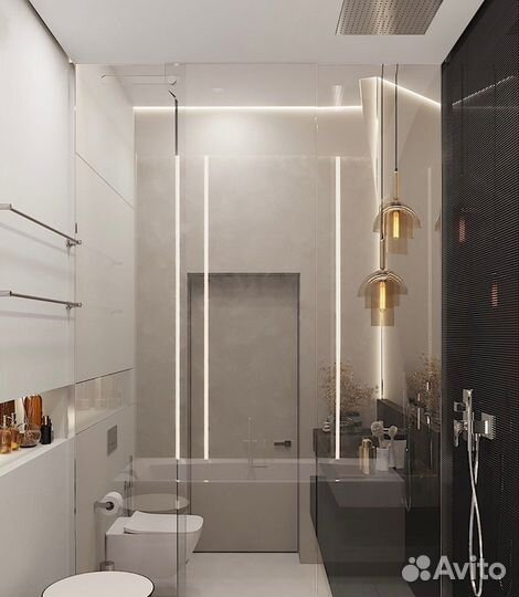 Скрытые межкомнатные двери под покраску