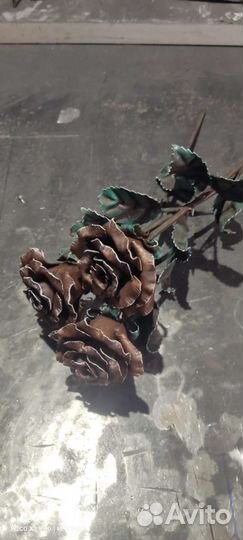 Кованая роза